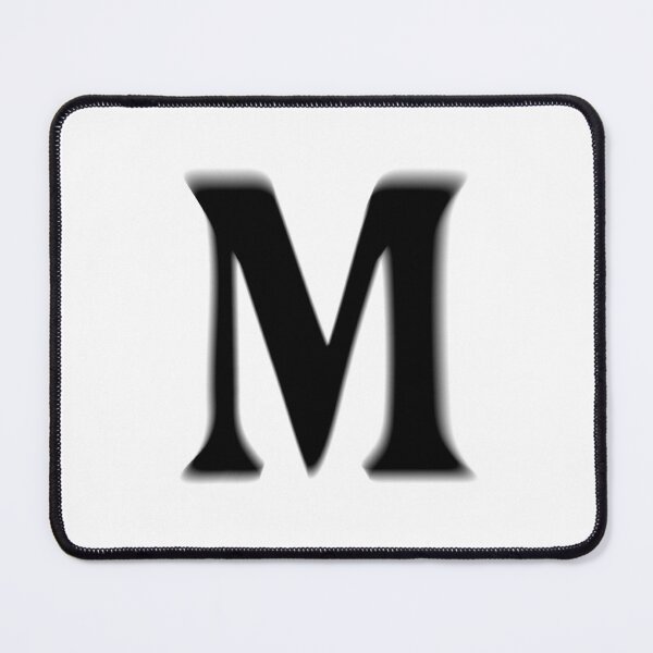 Item preview, Minimal Soft Focus Letter M Typography Design designed and sold by uncoXab.