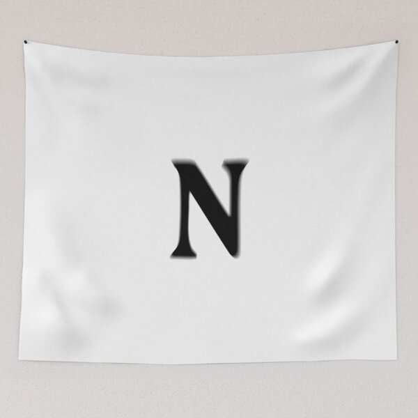 Item preview, Minimal Soft Focus Letter N Typography Design designed and sold by uncoXab.