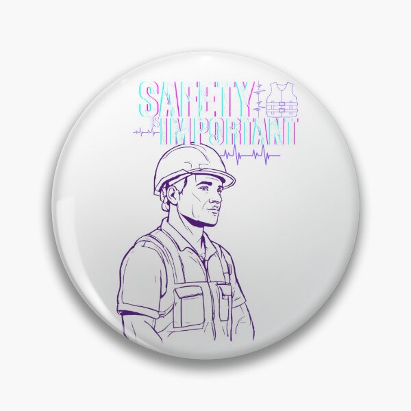Item preview, Safety First Worker – Construction and Workplace Safety Design designed and sold by PeteLawliiet.