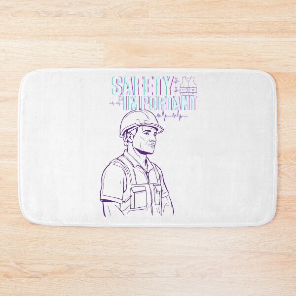 Item preview, Safety First Worker – Construction and Workplace Safety Design designed and sold by PeteLawliiet.