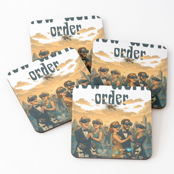 Item preview, New World Order – Virtual Masquerade designed and sold by RebelDropAlternative.