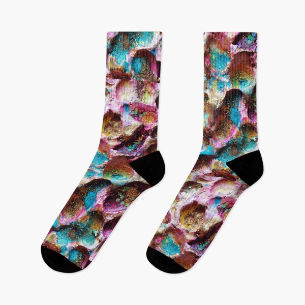 Item preview, Pink, blue and yellow crater designed and sold by Begoll Art.