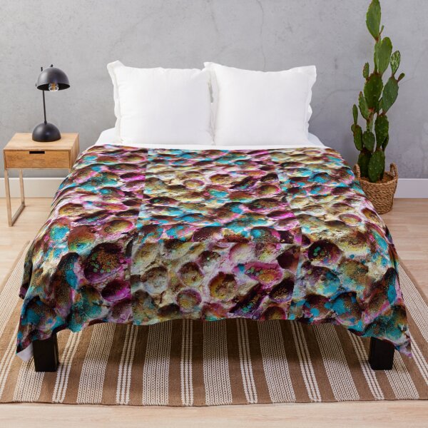 Item preview, Pink, blue and yellow crater designed and sold by Begoll Art.