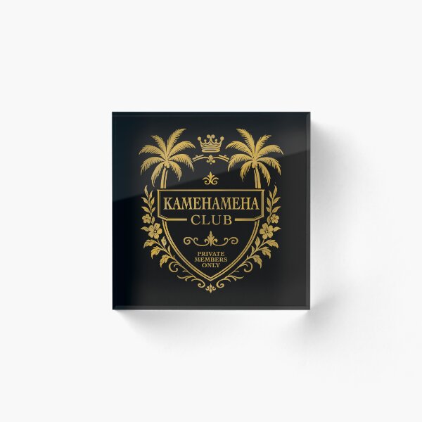 Aperçu de l'œuvre Kamehameha Club Magnum PI créée et vendue par ChunkByChunk.