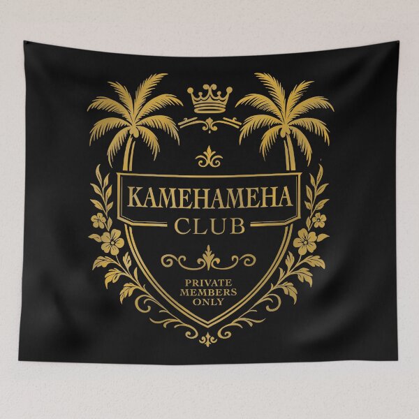 Item preview, Kamehameha Club Magnum PI  designed and sold by ChunkByChunk.