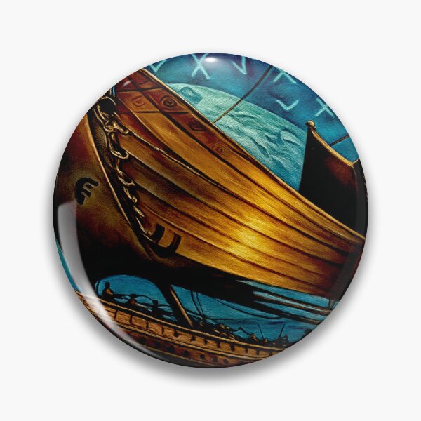 Item preview,  Runes, Langskip, Viking destiny, sea designed and sold by Helios Be. Lavsh.