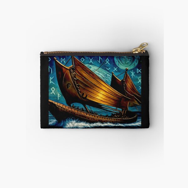 Item preview,  Runes, Langskip, Viking destiny, sea designed and sold by Helios Be. Lavsh.