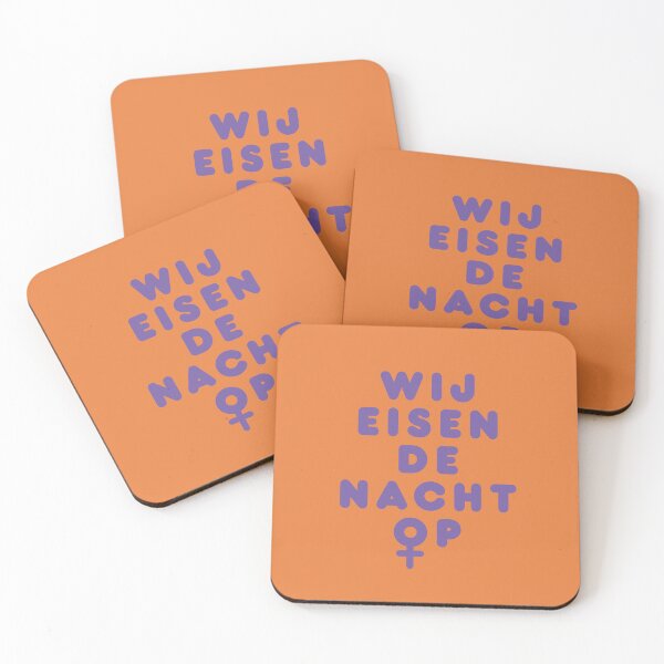 Item preview, Wij Eisen De Nacht Op designed and sold by DoherDesigns.