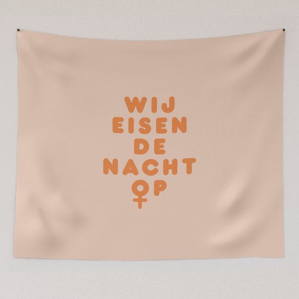 Item preview, Wij Eisen De Nacht Op designed and sold by DoherDesigns.