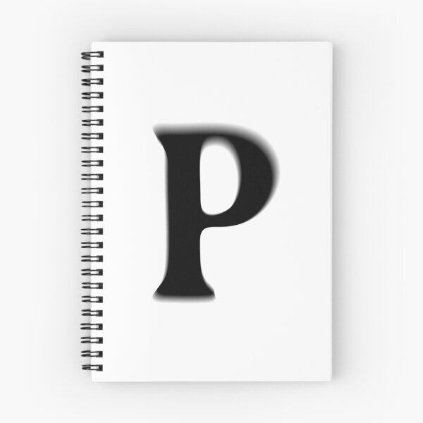 Item preview, Minimal Soft Focus Letter P Typography Design designed and sold by uncoXab.