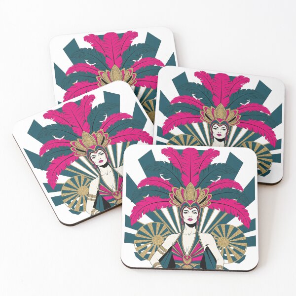 Item preview, Art Deco Showgirl Effortless Glamour designed and sold by ColorVR.