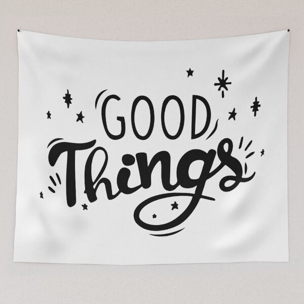 Item preview, Vector Typography Illustration of 'Good Things' Positive Words designed and sold by jayson salvador.