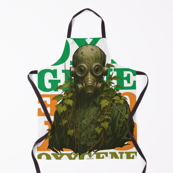 Item preview, OXYGENE – an ironic vision of the future where oxygen is luxury and the gas mask becomes the new fashion statement designed and sold by RebelDropAlternative.