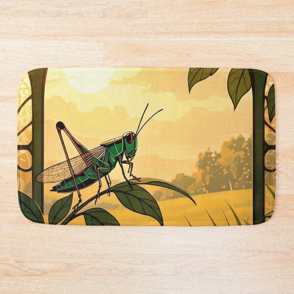 Item preview, Grasshopper on a Branch at Sunset designed and sold by Ciervo Primavera.