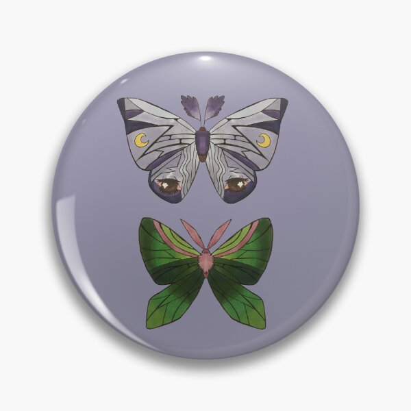 Item preview, Sleepy Moth and Green Moth designed and sold by fern.prints.