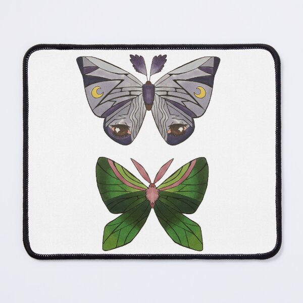 Item preview, Sleepy Moth and Green Moth designed and sold by fern.prints.