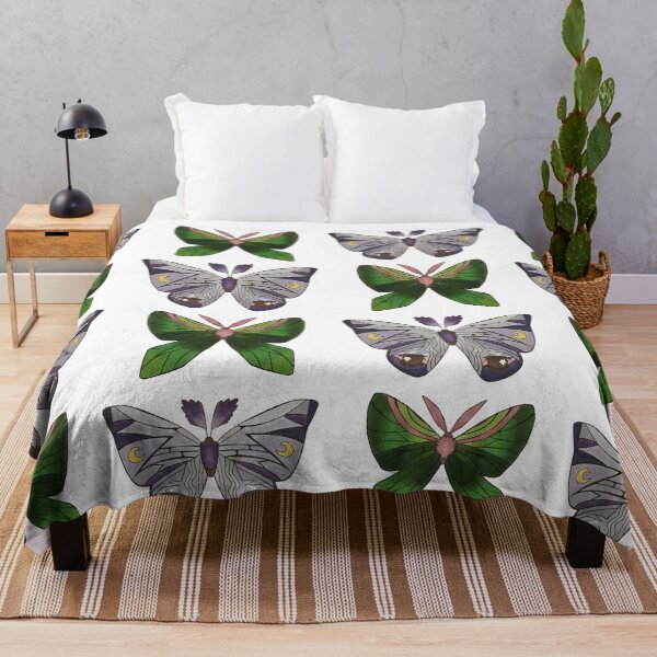 Item preview, Sleepy Moth and Green Moth designed and sold by fern.prints.