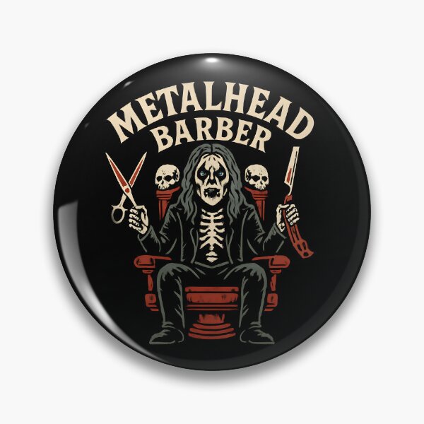 Artikelvorschau, Metalhead-Friseur entworfen und verkauft von Krossgor.