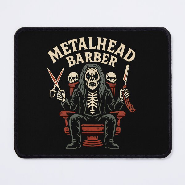 Item preview, Metalhead Barber designed and sold by Krossgor.
