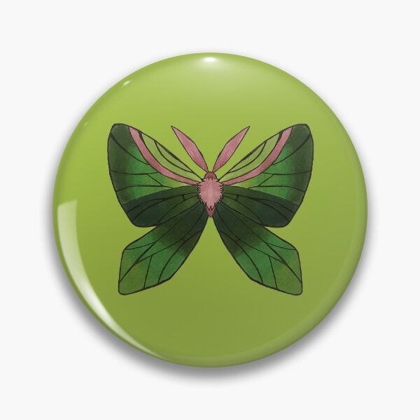 Item preview, Green Moth designed and sold by fern.prints.