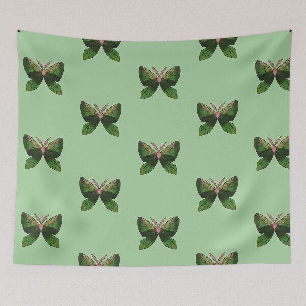 Item preview, Green Moth designed and sold by fern.prints.
