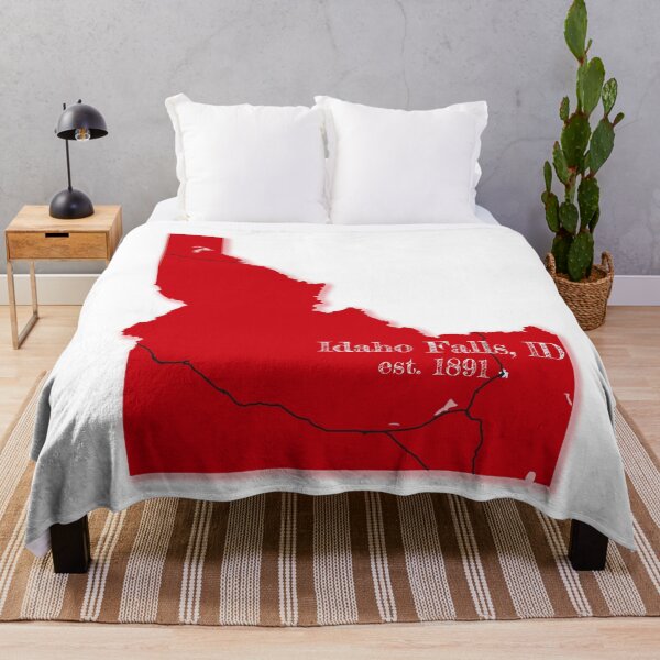 Item preview, Idaho Falls, ID [Red] designed and sold by PhilbonianDezin.