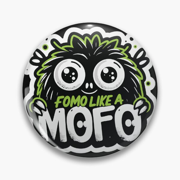 Item preview, Green cute Monster FOMO like a MOFO designed and sold by lliiaa1111.