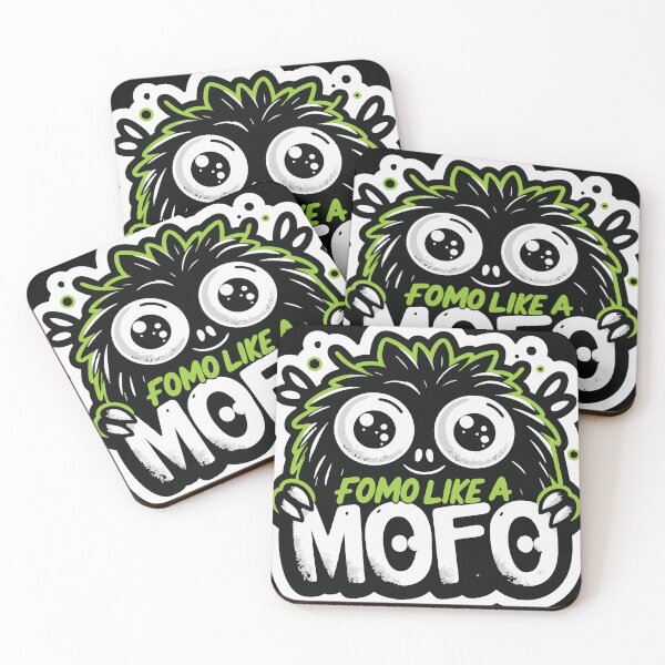 Item preview, Green cute Monster FOMO like a MOFO designed and sold by lliiaa1111.