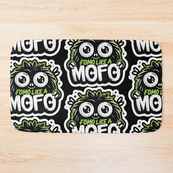Item preview, Green cute Monster FOMO like a MOFO designed and sold by lliiaa1111.