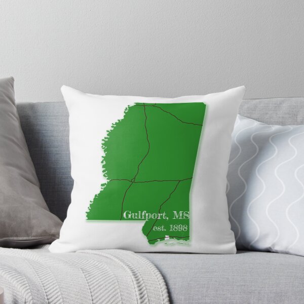 Item preview, Gulfport, MS [Green] designed and sold by PhilbonianDezin.