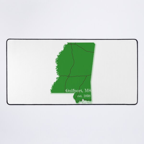 Item preview, Gulfport, MS [Green] designed and sold by PhilbonianDezin.