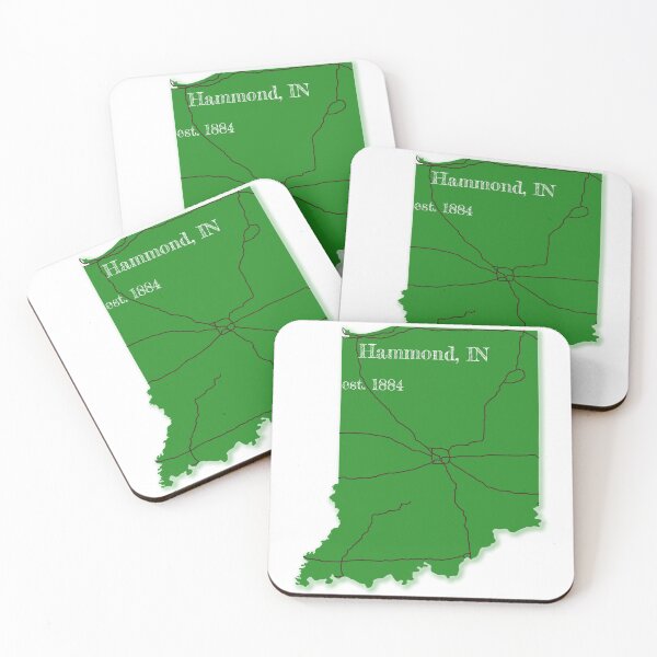 Item preview, Hammond, IN [Green] designed and sold by PhilbonianDezin.