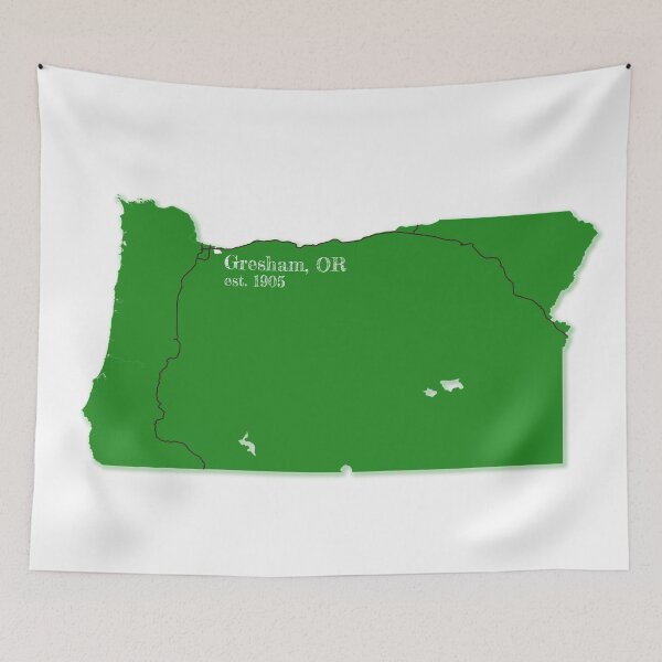 Item preview, Gresham, OR [Green] designed and sold by PhilbonianDezin.