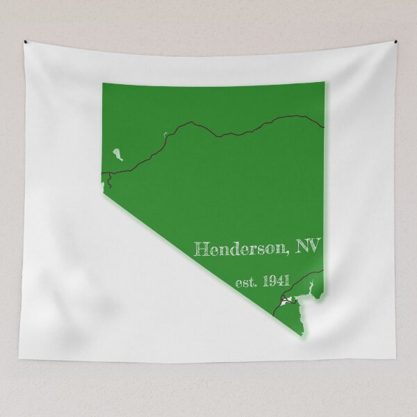 Aperçu de l'œuvre Henderson, NV [Vert] créée et vendue par PhilbonianDezin.