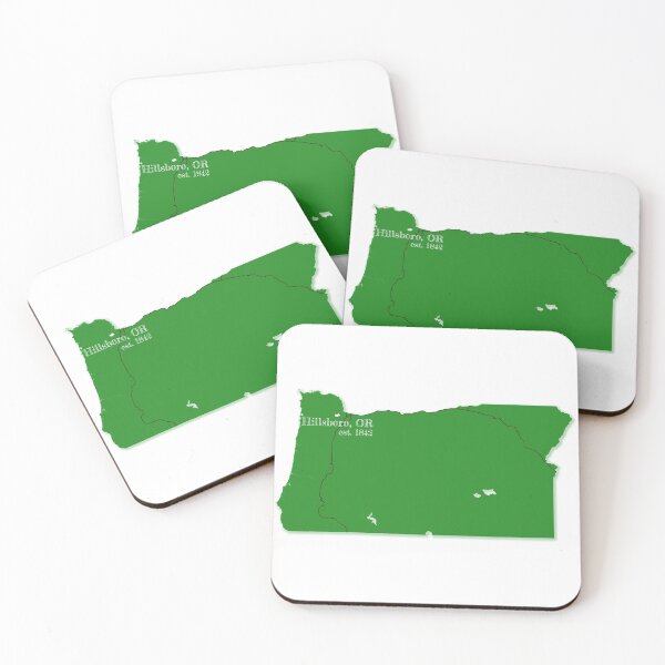 Item preview, Hillsboro, OR [Green] designed and sold by PhilbonianDezin.