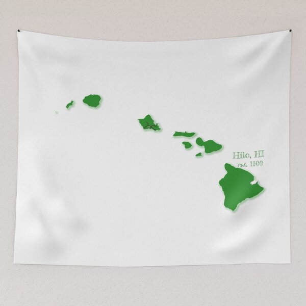 Item preview, Hilo, HI [Green] designed and sold by PhilbonianDezin.