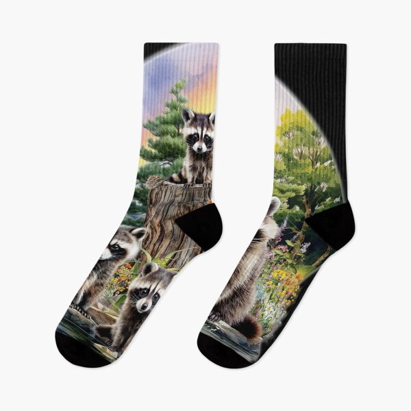 Item preview, Raccoon Family designed and sold by Karen Wood.