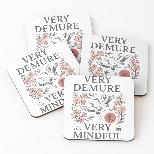 Item preview, Demure And Mindful Cranes designed and sold by ThreadQuirk.