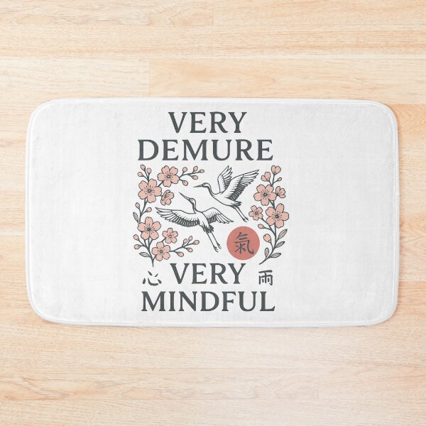 Item preview, Demure And Mindful Cranes designed and sold by ThreadQuirk.