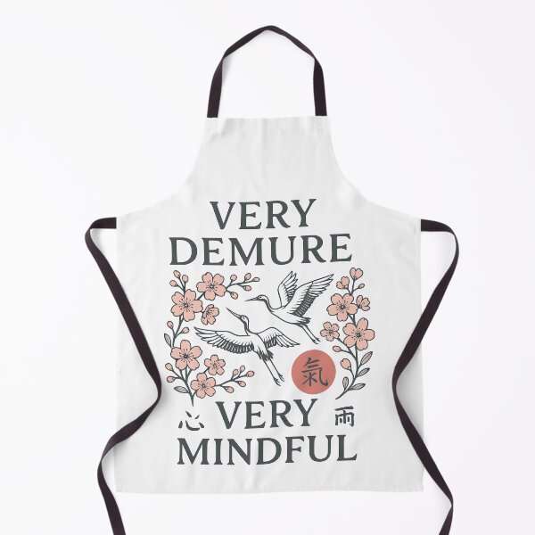 Item preview, Demure And Mindful Cranes designed and sold by ThreadQuirk.