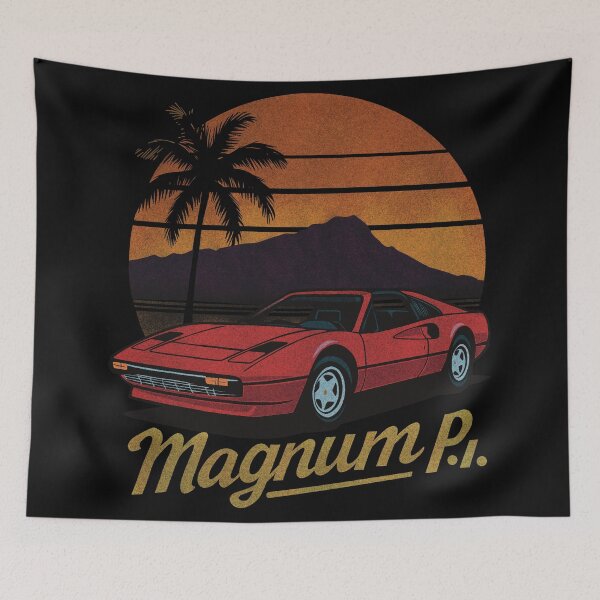 Item preview, Magnum PI Classic TV designed and sold by ChunkByChunk.