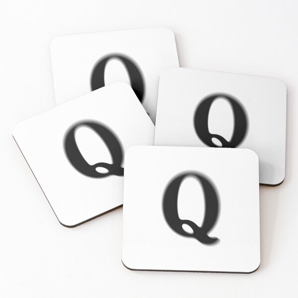 Item preview, Minimal Soft Focus Letter Q Typography Design designed and sold by uncoXab.