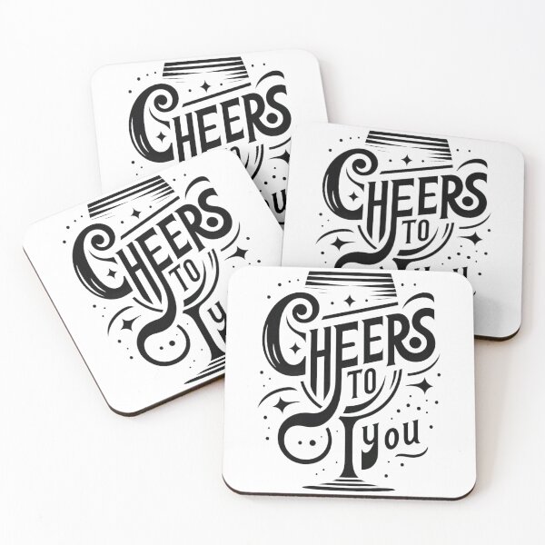 Item preview, Cheers #10 – Minimalist Wine Glass Typography designed and sold by MyAceCrafts.