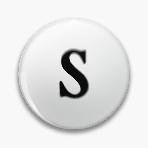 Item preview, Minimal Soft Focus Letter S Typography Design designed and sold by uncoXab.