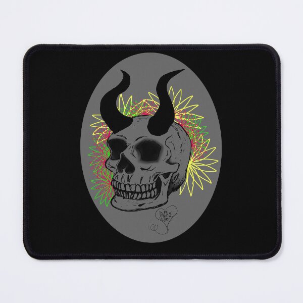 Item preview, Horned Skull designed and sold by Milky Willows.