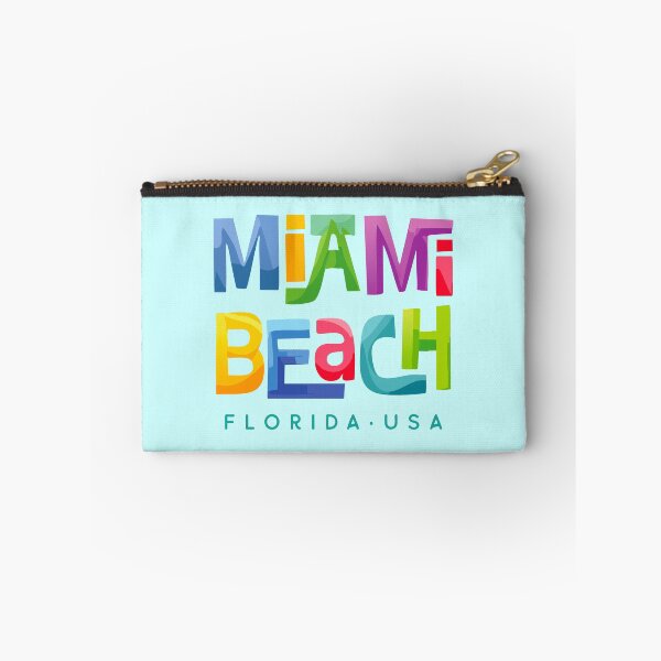 Item preview, Miami Beach Florida Retro Tropical Design designed and sold by Futurebeachbum.