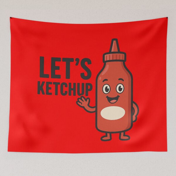 Item preview, Let’s Ketchup designed and sold by Sara Wrenai.