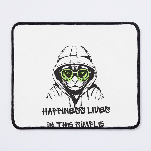 Item preview, Happiness Lives in the Simple Stuff – Minimalist Positive Quote designed and sold by Zohaa45.