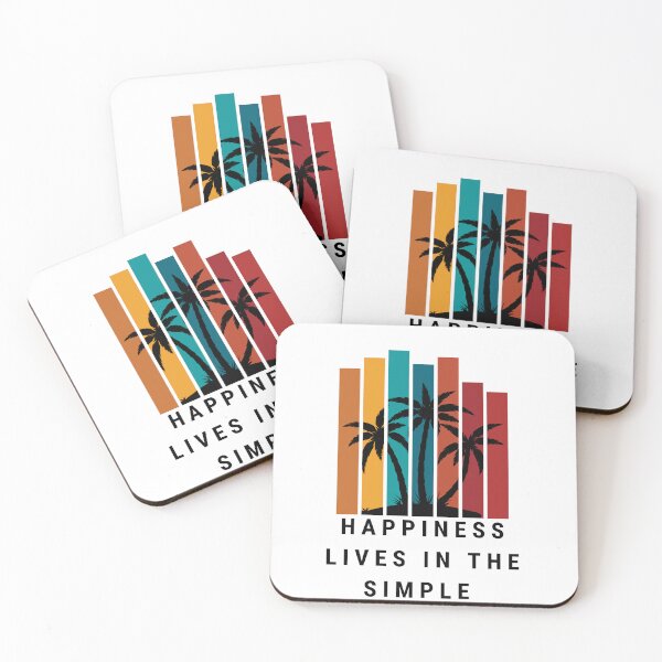 Item preview, Happiness Lives in the Simple Stuff – Minimalist Positive Quote designed and sold by Zohaa45.