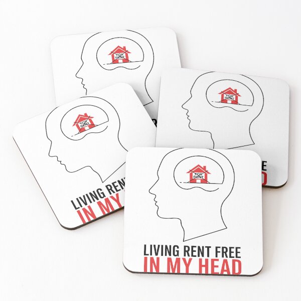 Item preview, Rent-Free Living: House In My Head designed and sold by ThreadQuirk.